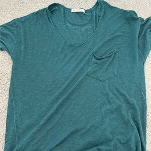 light oversized free people shirt